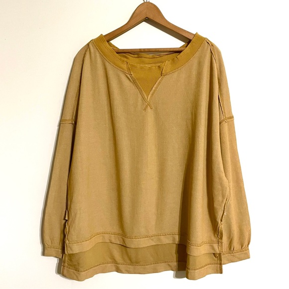 Free People Rugby Match Solid Long-Sleeve - Picture 4 of 10